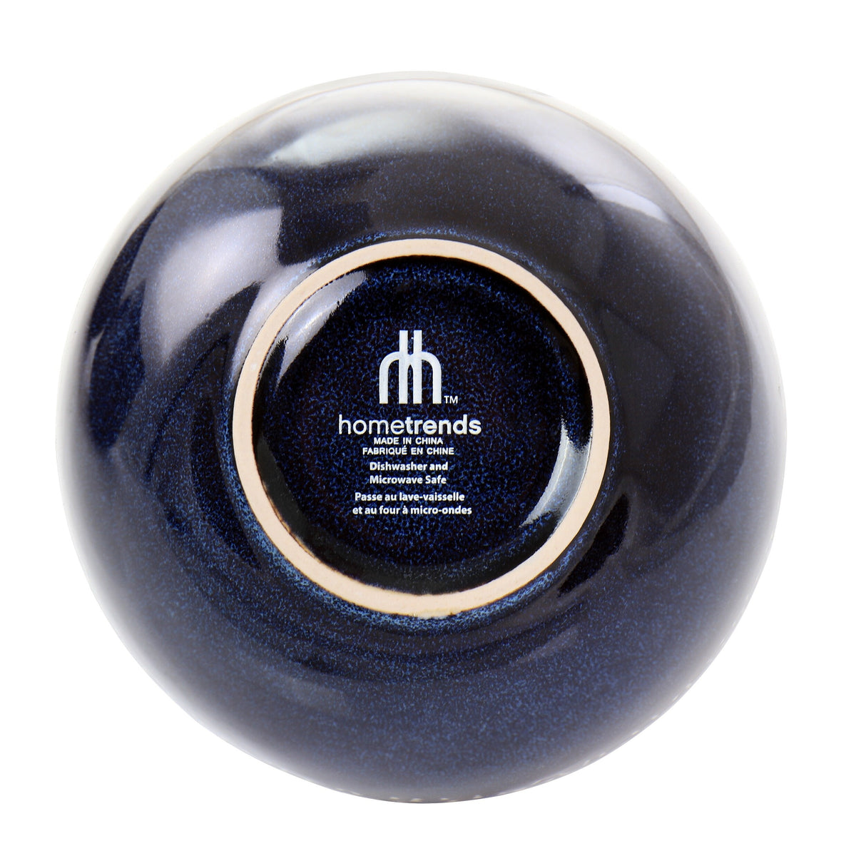 Home Trends Matisse 4 Piece 5.25 Inch Stoneware Bowl Set in Cobalt