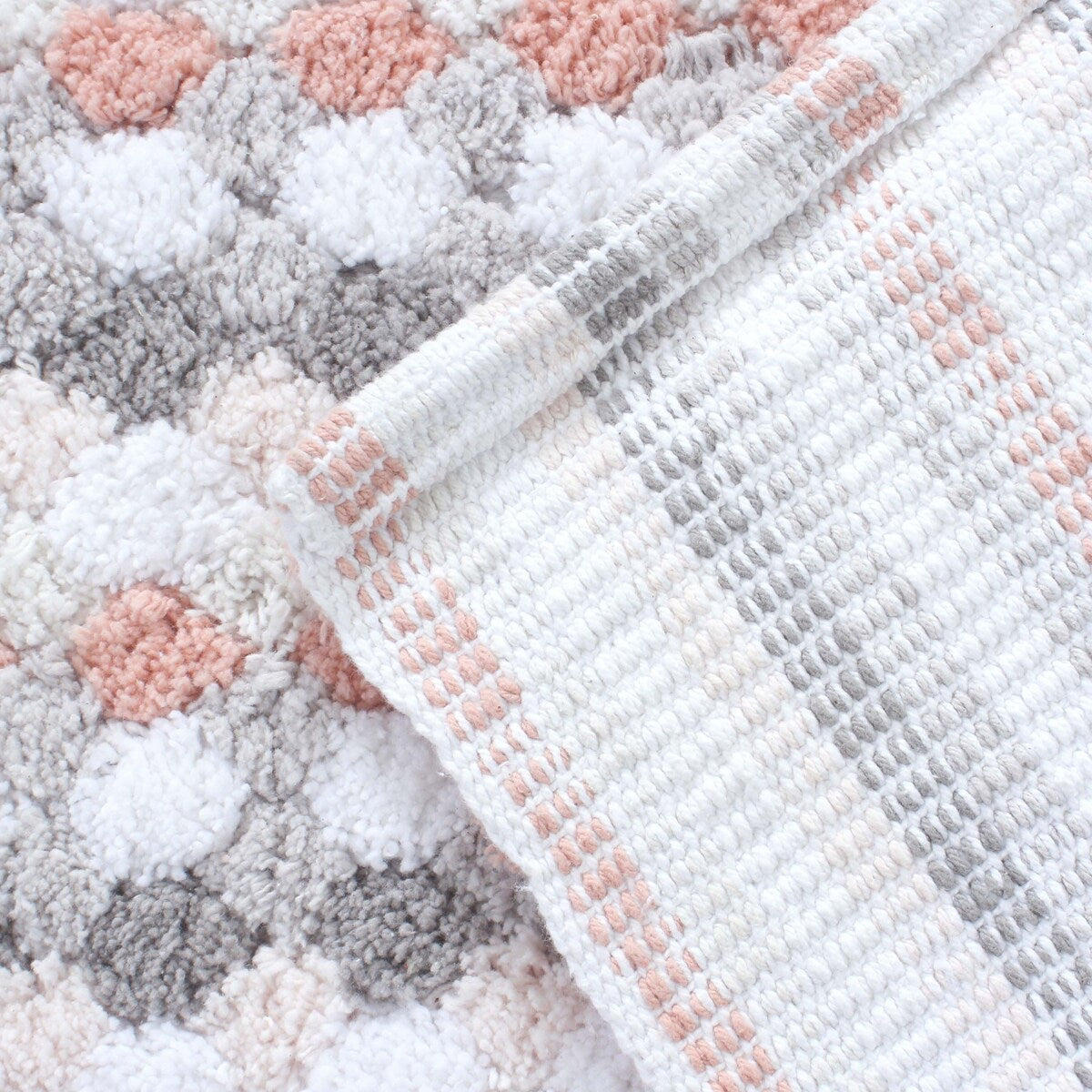 Home Weavers Orion Collection 100% Cotton Bathroom Rug, Non Slip & Machine Washable Bath Mat, Thick Plush Rugs - 20"X32"