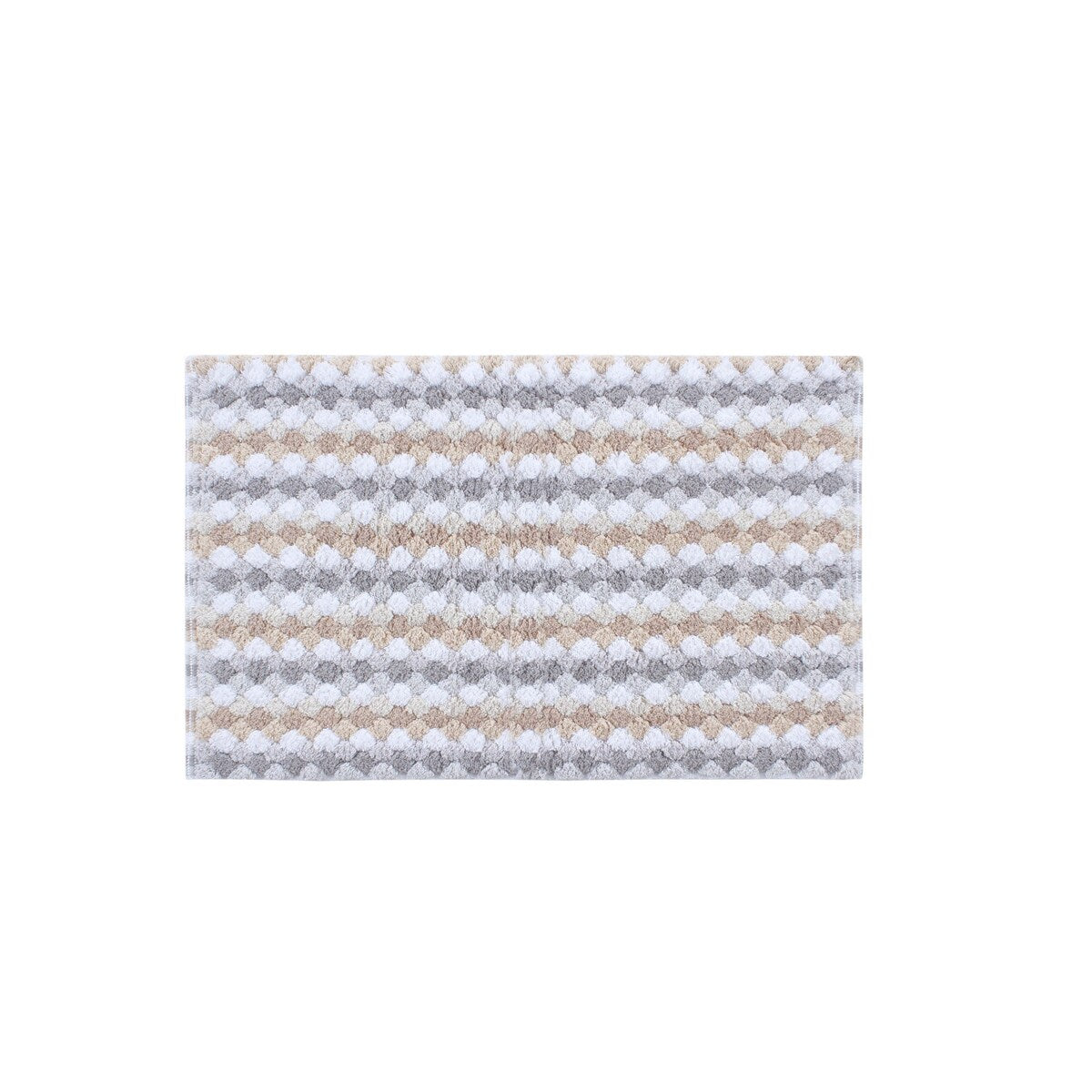 Home Weavers Orion Collection 100% Cotton Bathroom Rug, Non Slip & Machine Washable Bath Mat, Thick Plush Rugs - 20"X32"