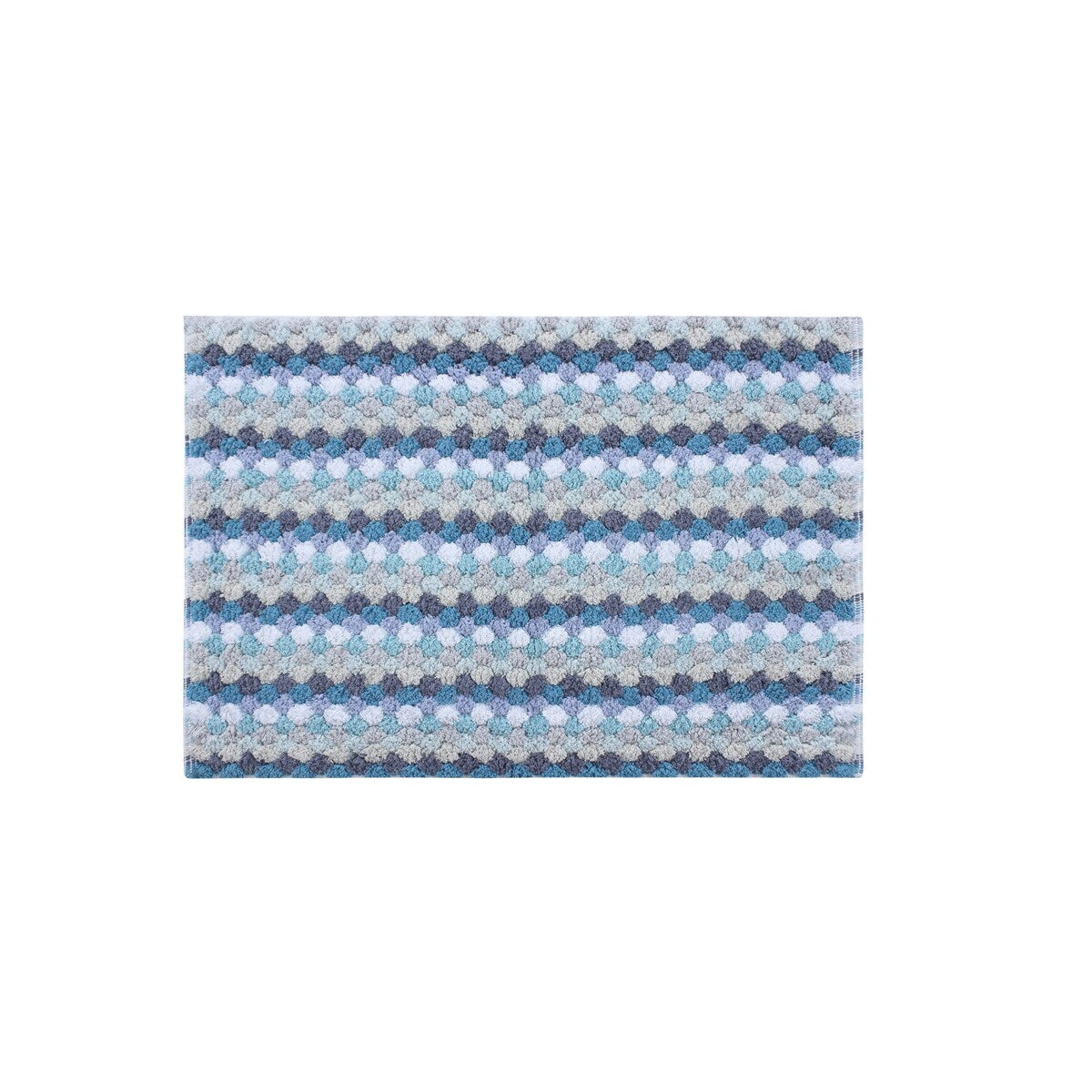Home Weavers Orion Collection 100% Cotton Bathroom Rug, Non Slip & Machine Washable Bath Mat, Thick Plush Rugs - 20"X32"