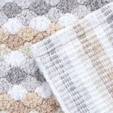 Home Weavers Orion Collection 100% Cotton Bathroom Rug, Non Slip & Machine Washable Bath Mat, Thick Plush Rugs - 20"X32"