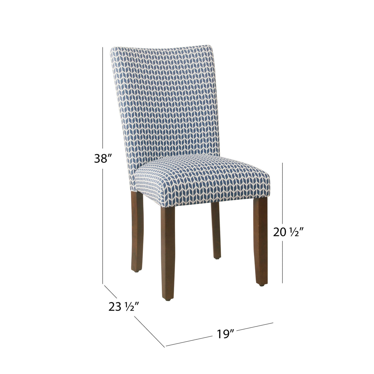 HomePop Classic Parsons Dining Chair - Set of 2