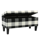 Porch & Den Minna Decorative Storage Bench