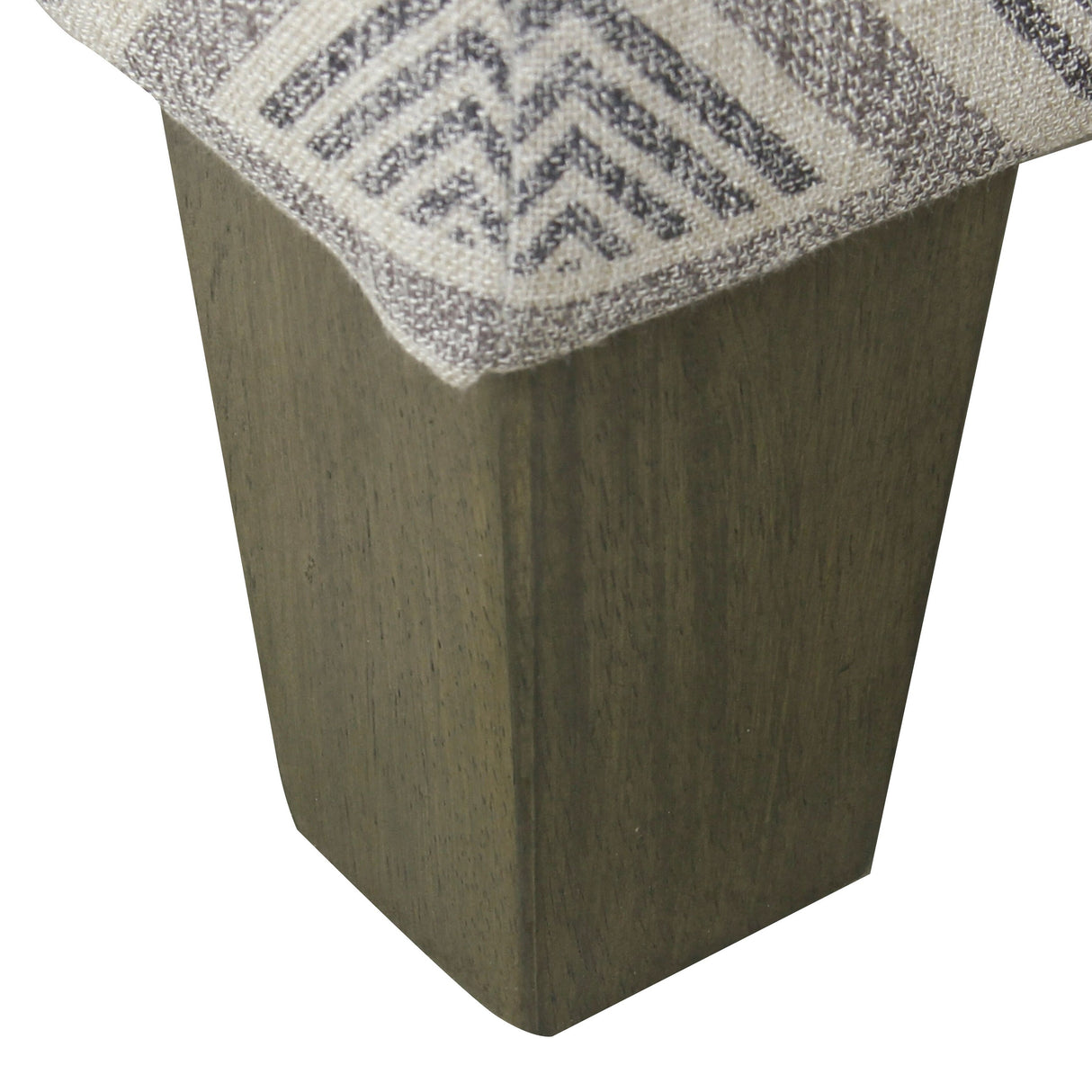 HomePop Luxury 28 Inches Square Storage Ottoman