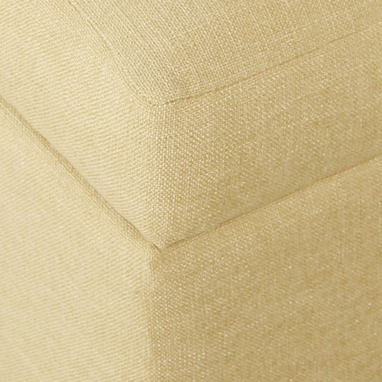 HomePop Luxury 28 Inches Square Storage Ottoman