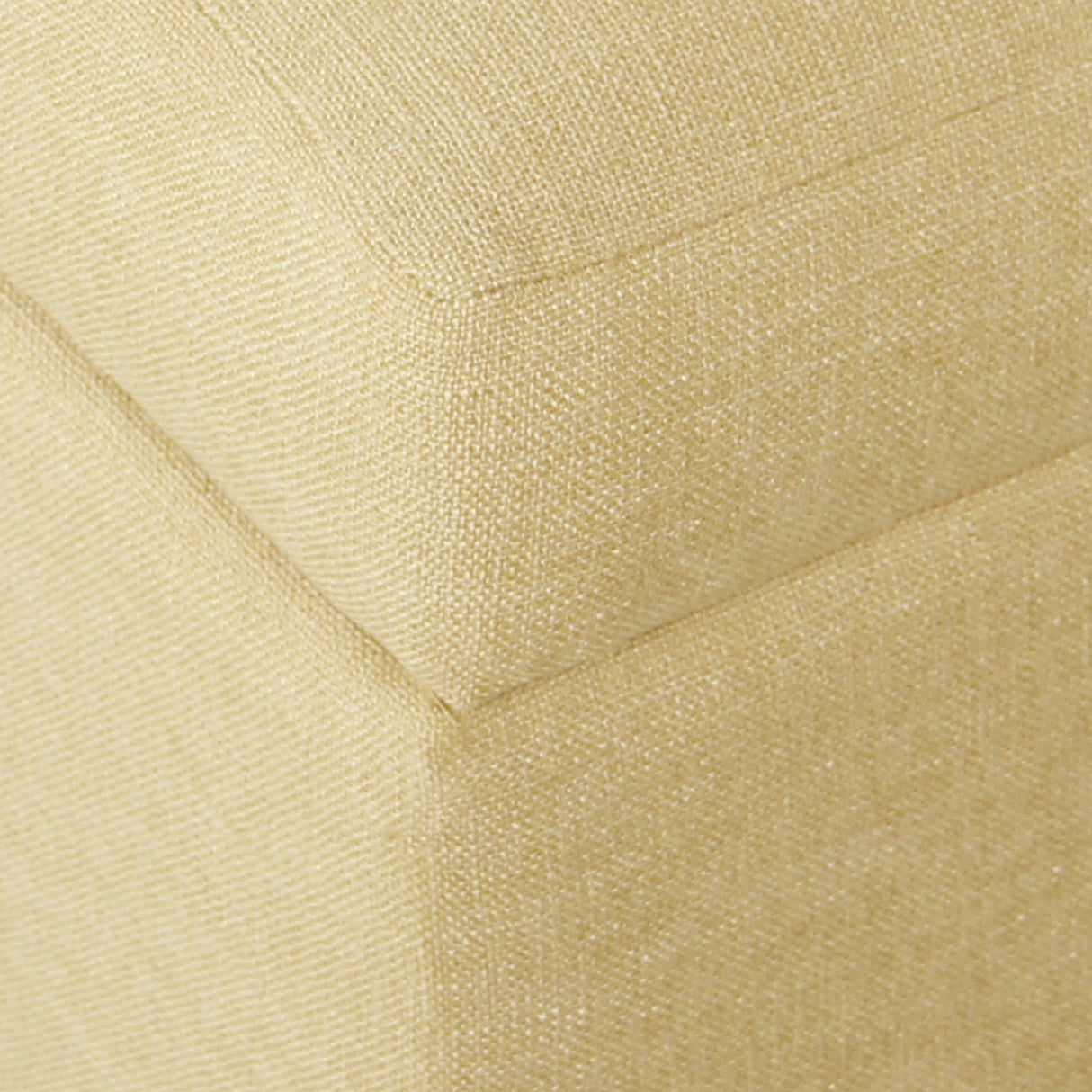 HomePop Luxury 28 Inches Square Storage Ottoman