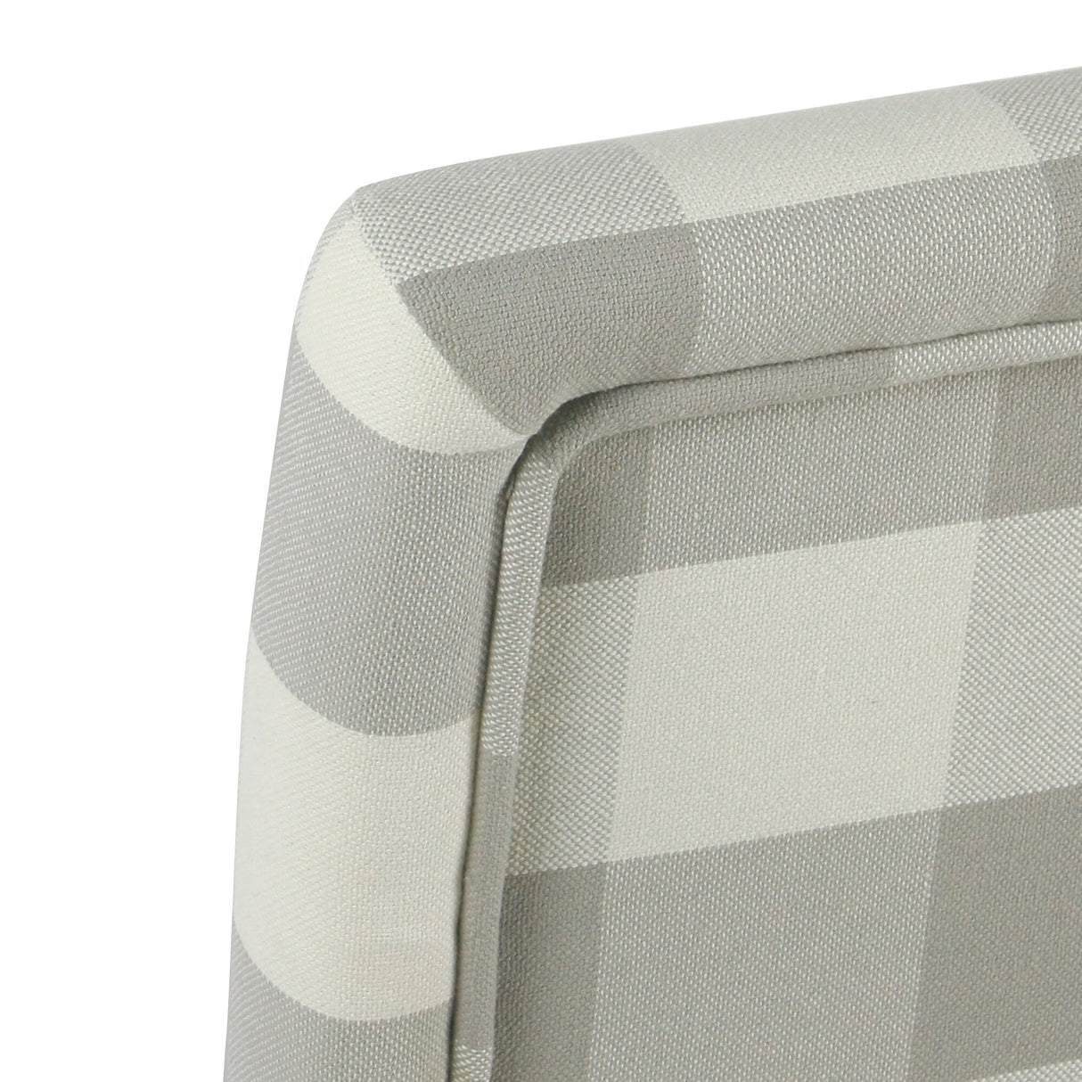 HomePop Parsons Dining Chair - Gray Plaid (set of 2)