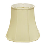 HomeRoots 14" Antique White Premium Octagon Monay Shantung Lampshade - 14