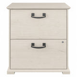 Homestead Farmhouse 2 Drawer Accent Cabinet by Bush Furniture