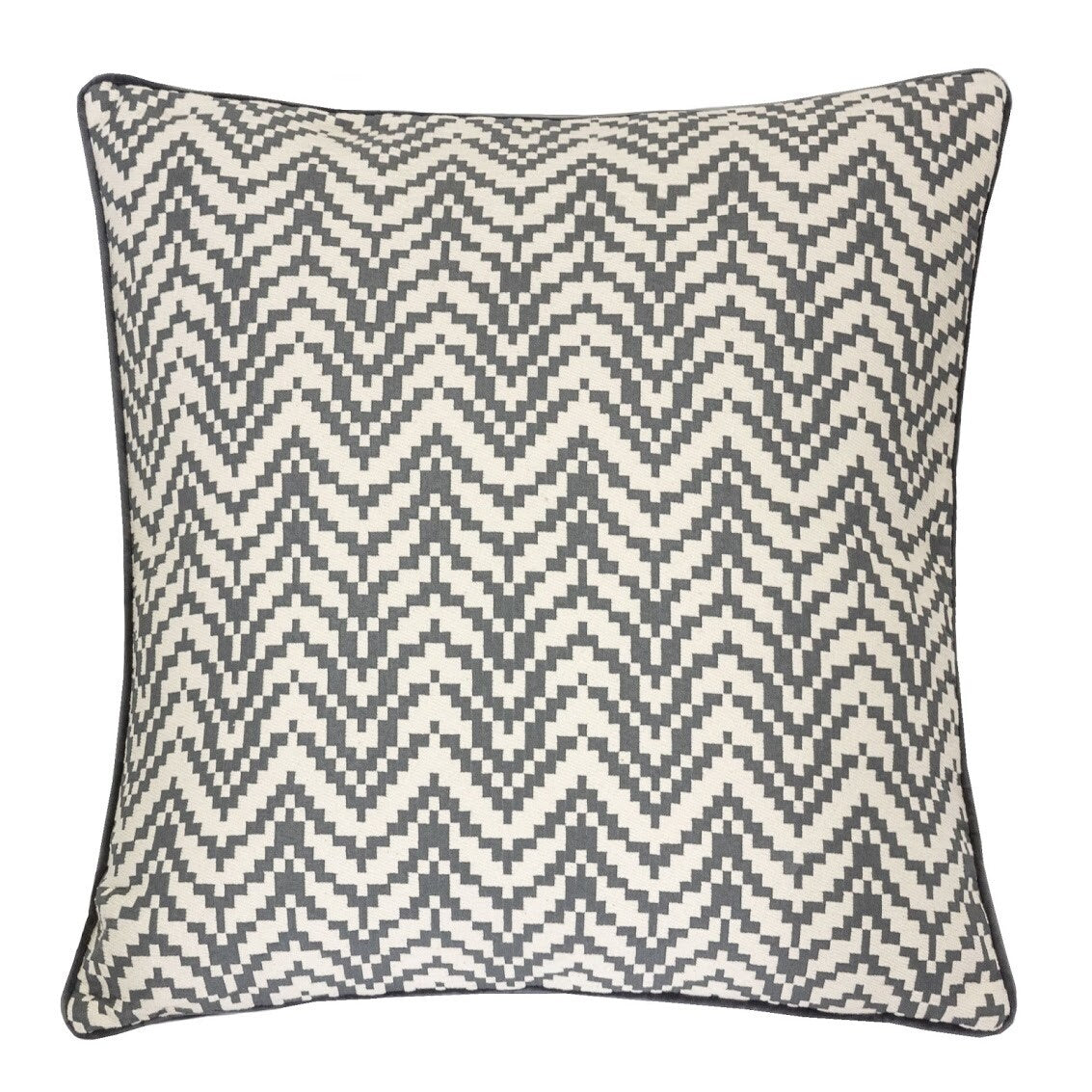 Homey Cozy Velvet Chevron Throw Pillow Cover & Insert - Set of 2