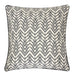 Homey Cozy Velvet Chevron Throw Pillow Cover & Insert - Set of 2