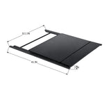 HomyLin 32" Folding Desk for Study Writing Office, No Assembly Needed