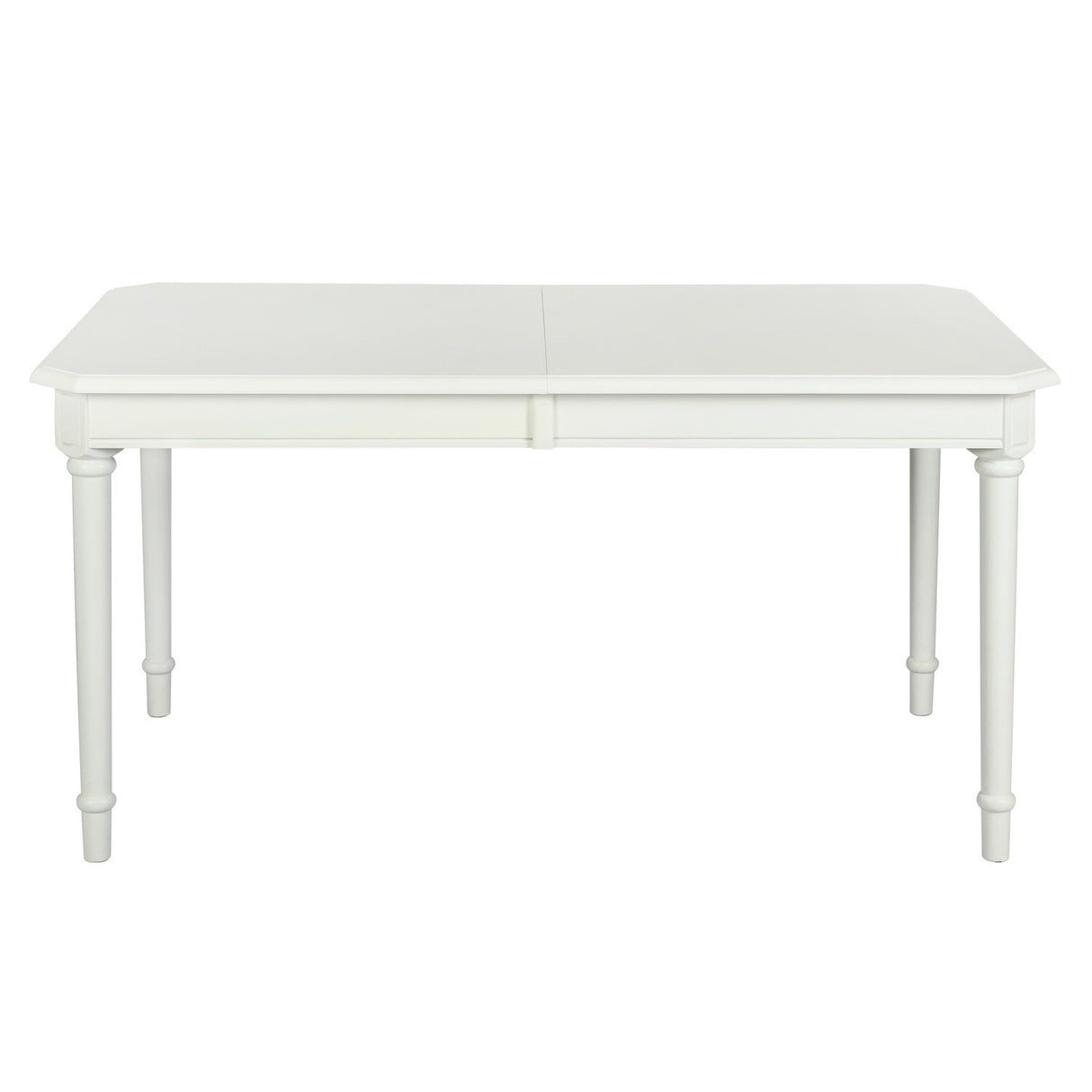 Homylin 60-78'' Extendable Dining Table Solid Wood Removable Leaf