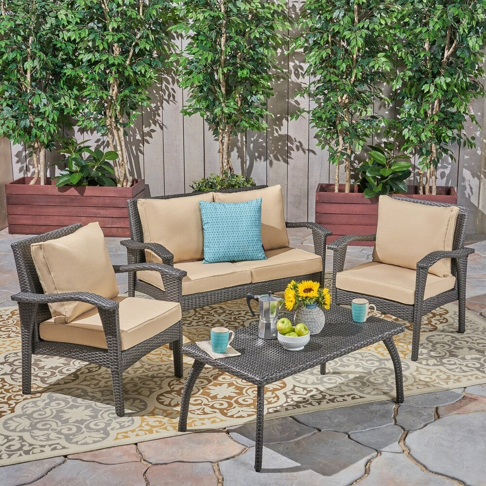 Honolulu Outdoor Weather-Resistant Cushions for Loveseat and Club Chairs