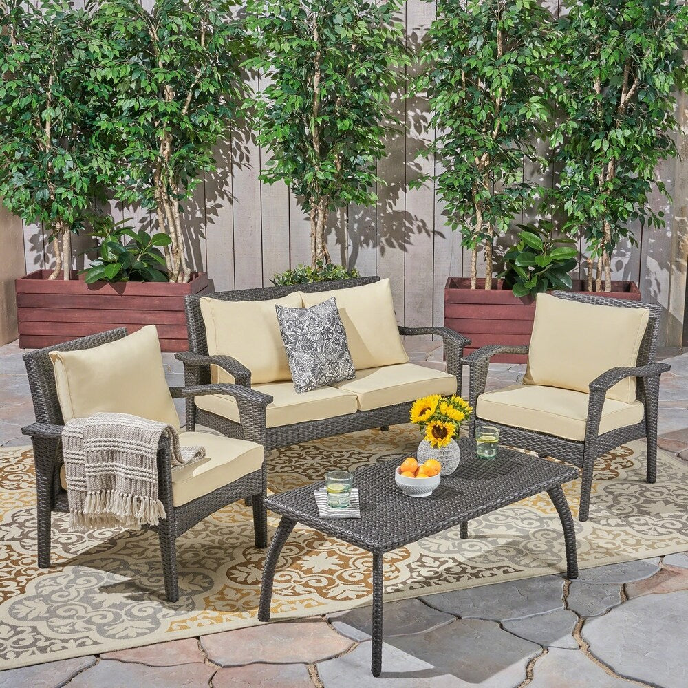 Honolulu Outdoor Weather-Resistant Cushions for Loveseat and Club Chairs