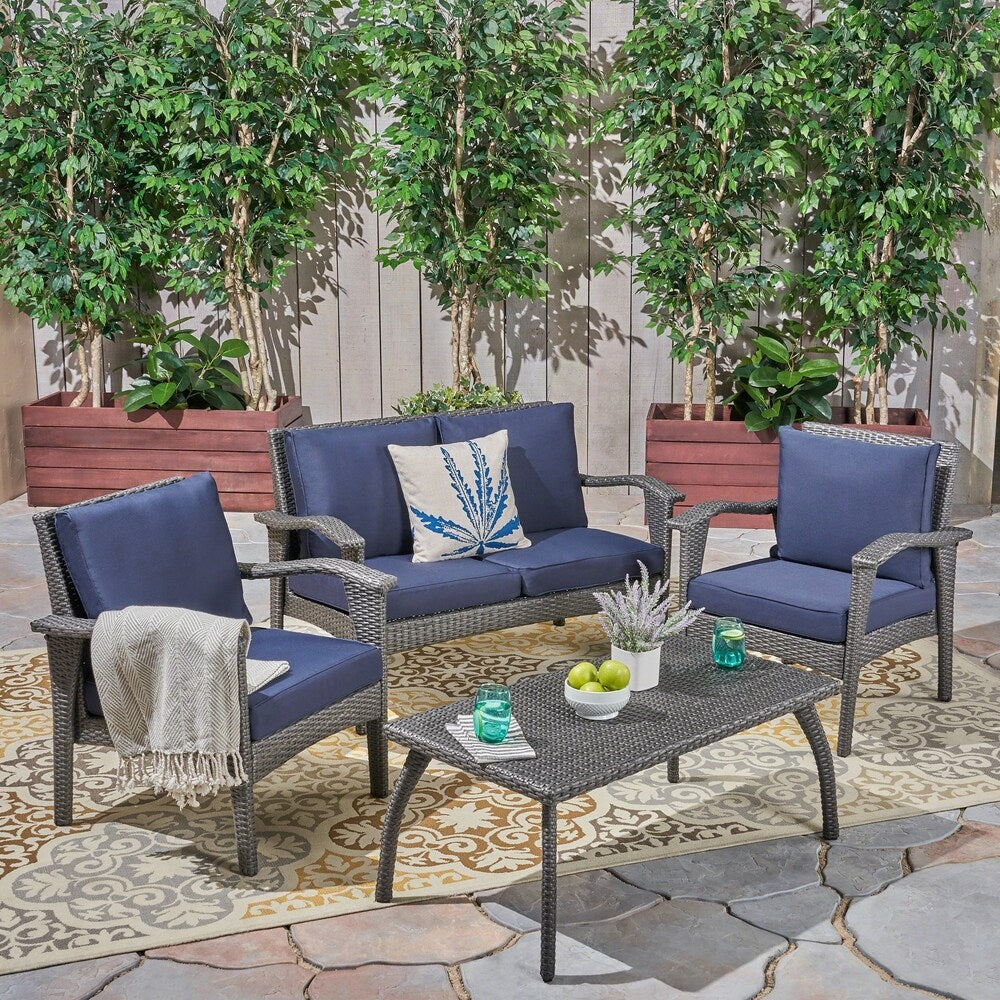 Honolulu Outdoor Weather-Resistant Cushions for Loveseat and Club Chairs