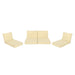 Honolulu Outdoor Weather-Resistant Cushions for Loveseat and Club Chairs