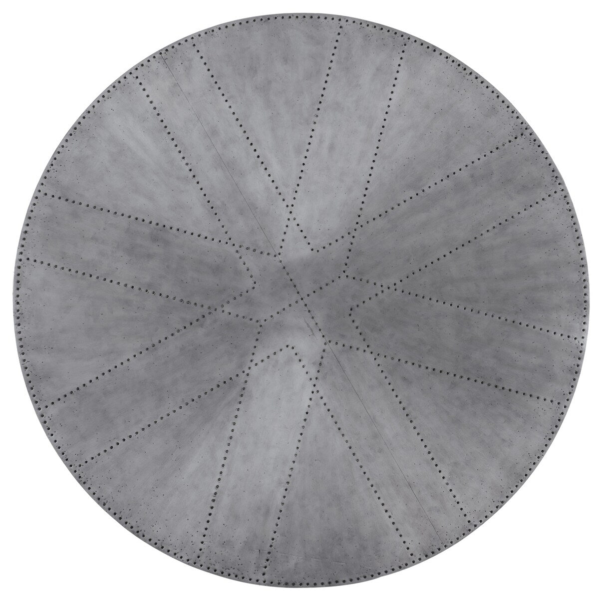 Hooker Furniture Ascension 60" Round Silver Top European Farmhouse
