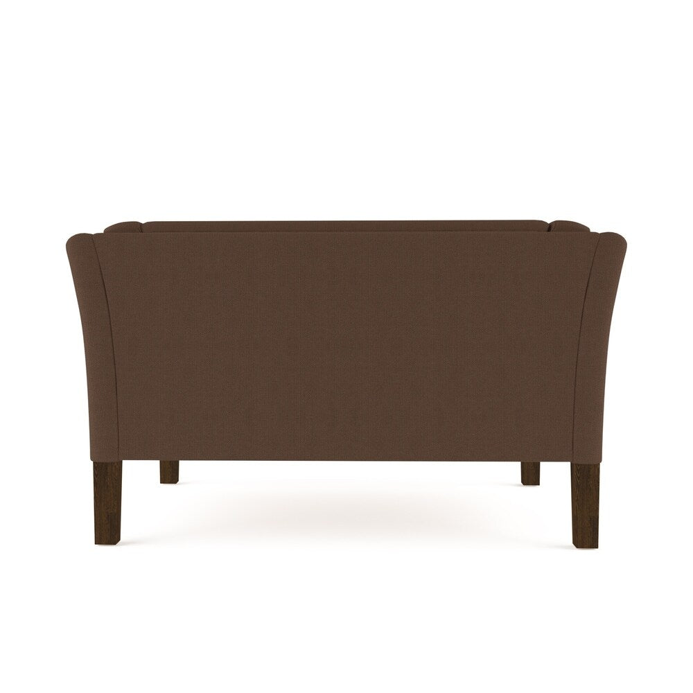 Horace Chocolate Linen Sofa - Custom Made to Order TAG by Tandem Arbor
