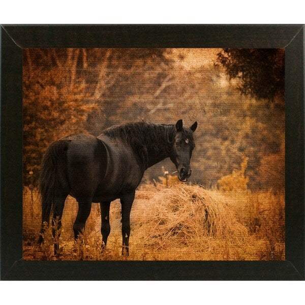 Horse And The Haystack-JAIJOH139781 Print 10.75"x13.25" by Jai Johnson