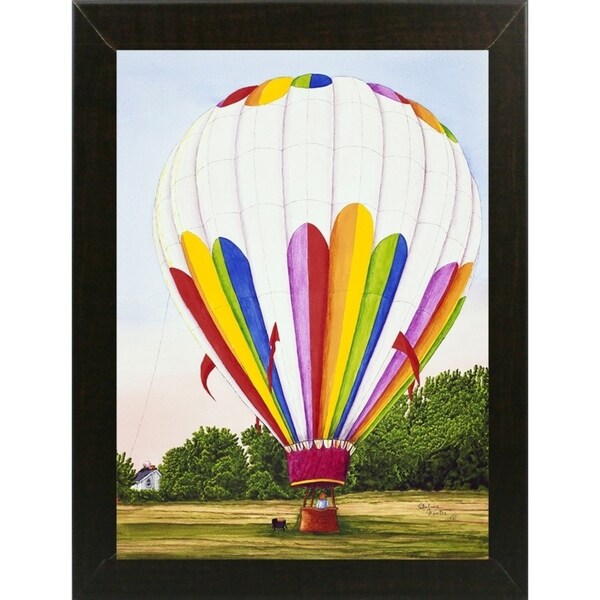 Hot Air Balloon-THEWIN9504 Print 41.75"x30.75" by Thelma Winter