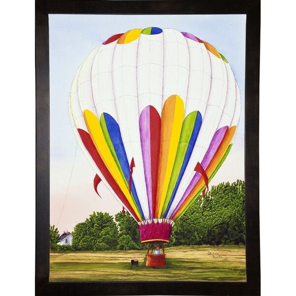 Hot Air Balloon-THEWIN9504 Print 41.75"x30.75" by Thelma Winter