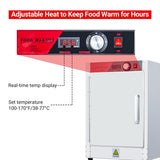 Hot Box Food Warmer Cabinet with Water Tray
