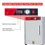 Hot Box Food Warmer Cabinet with Water Tray