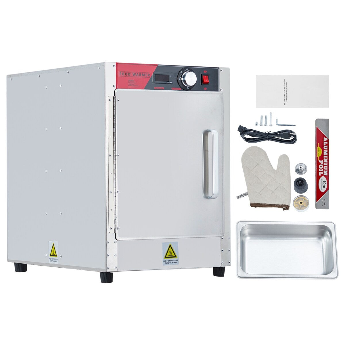 Hot Box Food Warmer Cabinet with Water Tray
