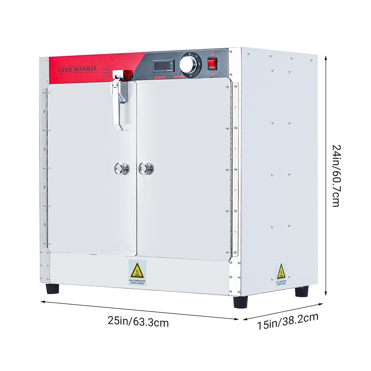 Hot Box Food Warmer Cabinet with Water Tray