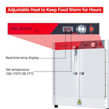 Hot Box Food Warmer Cabinet with Water Tray