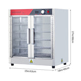 Hot Box Food Warmer Cabinet with Water Tray