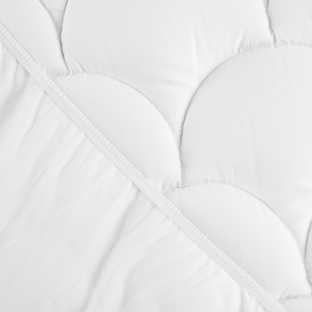 Hotel Solutions Overfilled Triple Protection Mattress Pad - N/A
