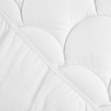 Hotel Solutions Overfilled Triple Protection Mattress Pad - N/A