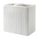 Hotelier Toothbrush Holder Grey - White