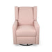 Hounker Contemporary Upholstered Swivel Recliner by Christopher Knight Home