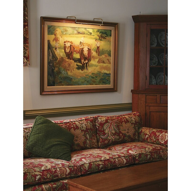 House of Troy DMLEDZ1571 LED Picture Light Mendon Antique Brass - One Size