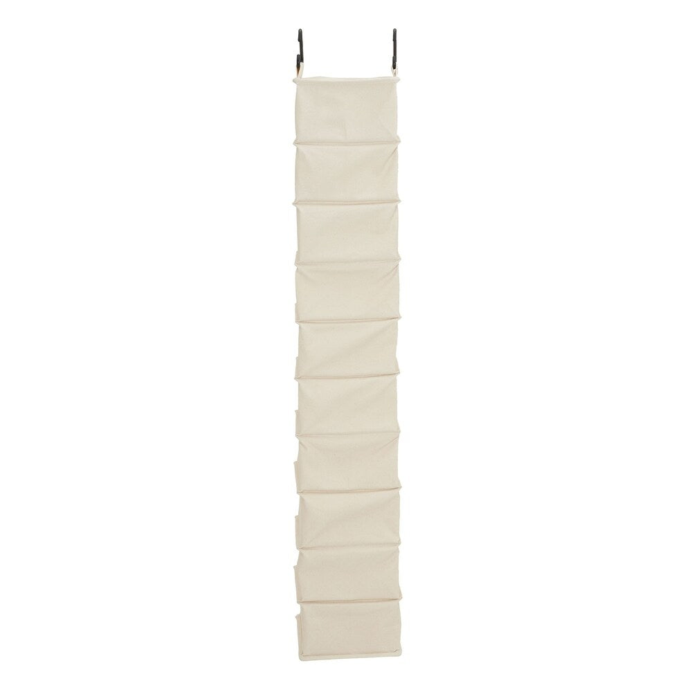 Household Essentials Hanging Shoe Bag Cedar Stow Closet Organizer, Natural