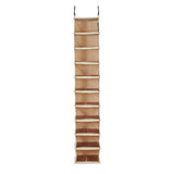 Household Essentials Hanging Shoe Bag Cedar Stow Closet Organizer, Natural