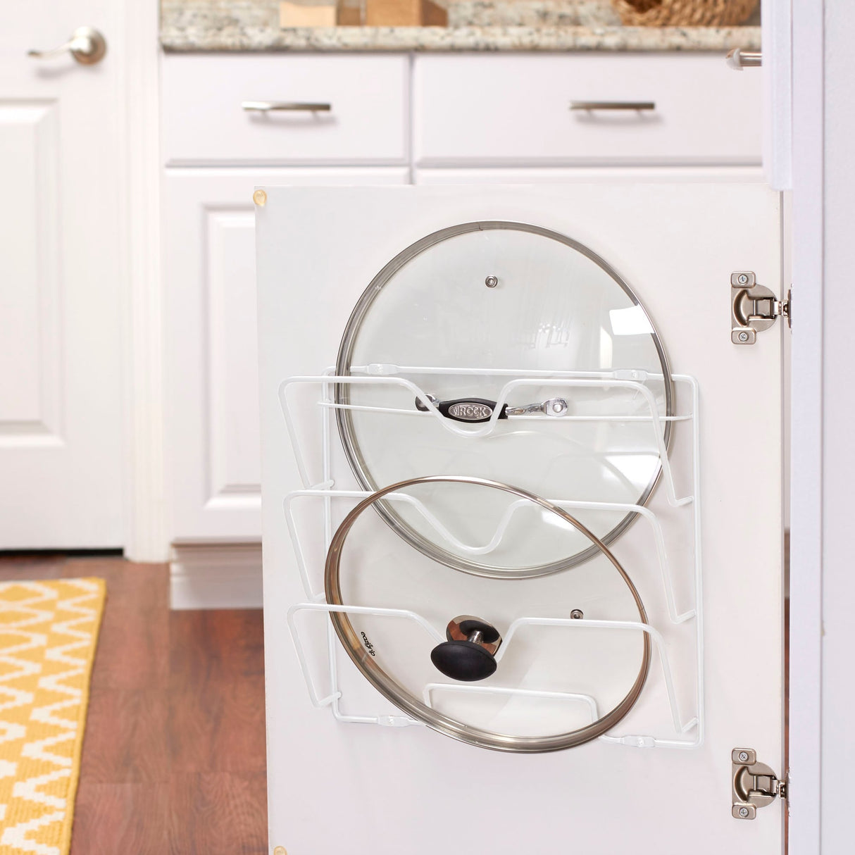 Household Essentials Oversized Cabinet Door Pot Lid Holder