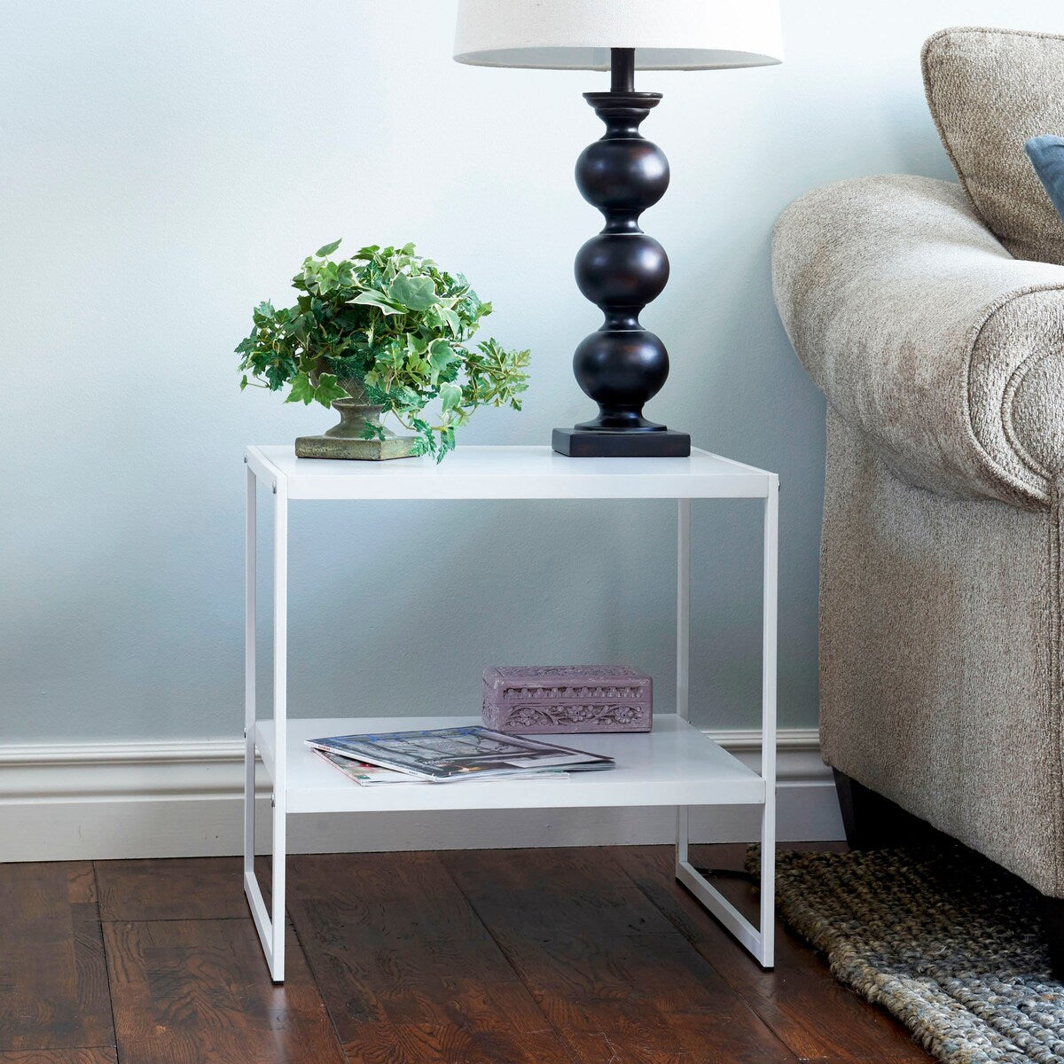 Household Essentials Square End Table