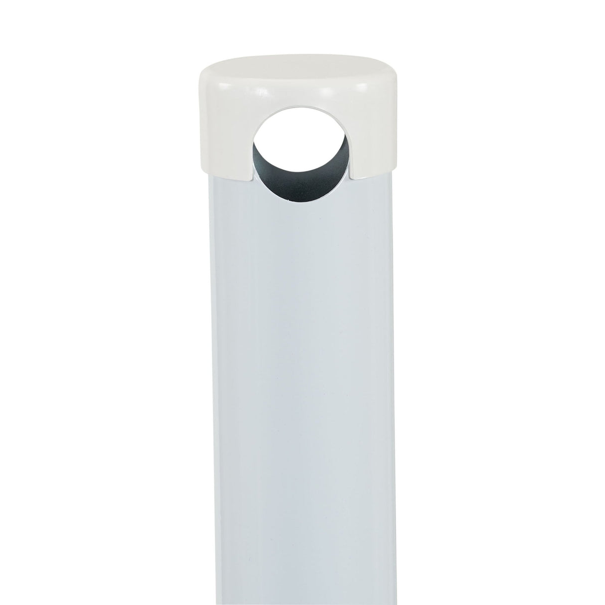 Household Essentials White Mega T-Post Assembly Clothesline Pole