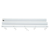 Household Essentials White Mega T-Post Assembly Clothesline Pole