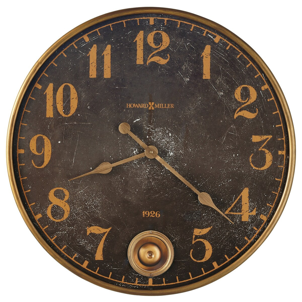 Howard Miller Union Depot Gallery Metal Wall Clock