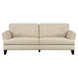 Howe 3-Piece Leather Living Room Sofa Set