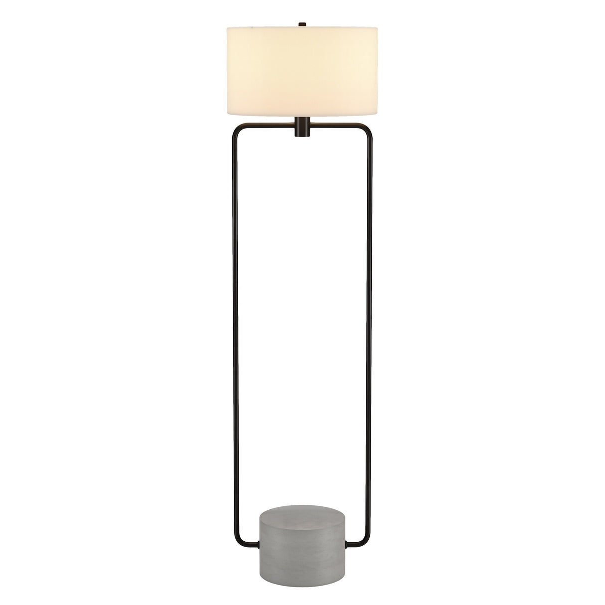 Howland 63" Tall Floor Lamp with Fabric Shade - 17" Wide