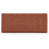 Howtai 36.6" Upholstered Leather PU Dining Bench