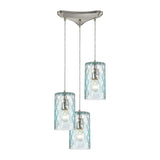 Hoylake Approach - 3 Light Pendant in Modern/Contemporary Style - 9