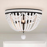 Hudson 16 Inch Bohemian Flush Mount 3-Light