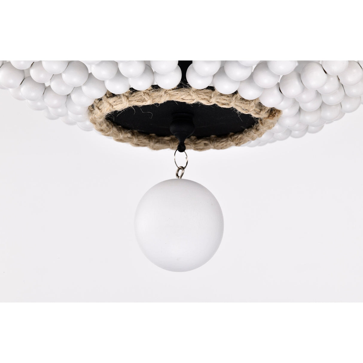 Hudson 16 Inch Bohemian Flush Mount 3-Light